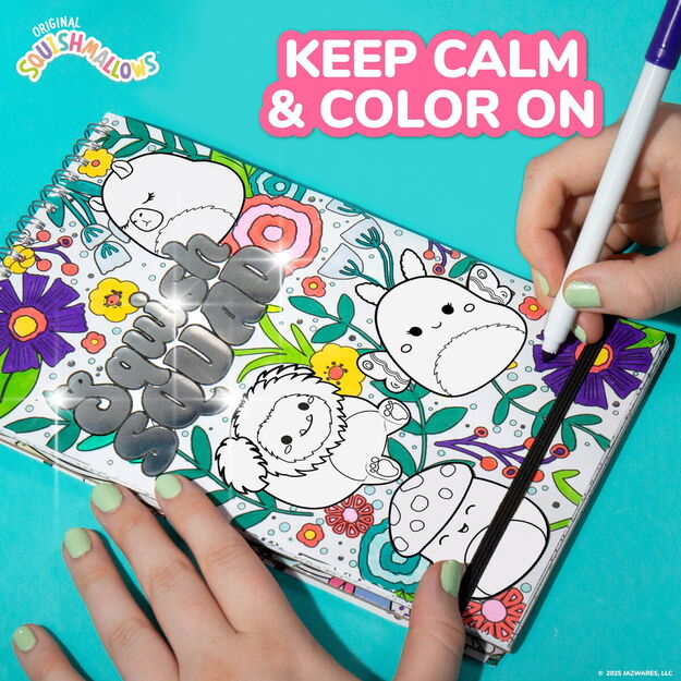 Squishmallows - Color And Sketch Book - (333-232620)