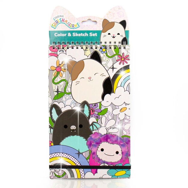 Squishmallows - Color And Sketch Book - (333-232620)