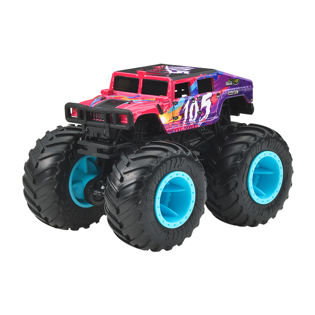 Hot Wheels-  Monster Trucks  - Humvee 4-CT Fastback (JCD77)