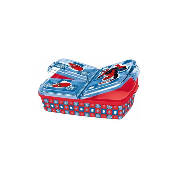 Stor - Multi Compartment Sandwich Box - Spidermann (83520)
