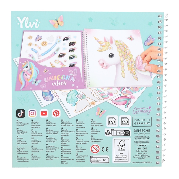 Ylvi - Create Your Special Unicorn Dress Me Up (413750)