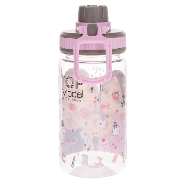 TOPModel - Drinking Bottle MY BFF - Cool Pink and Grey - 500 ml (413413)