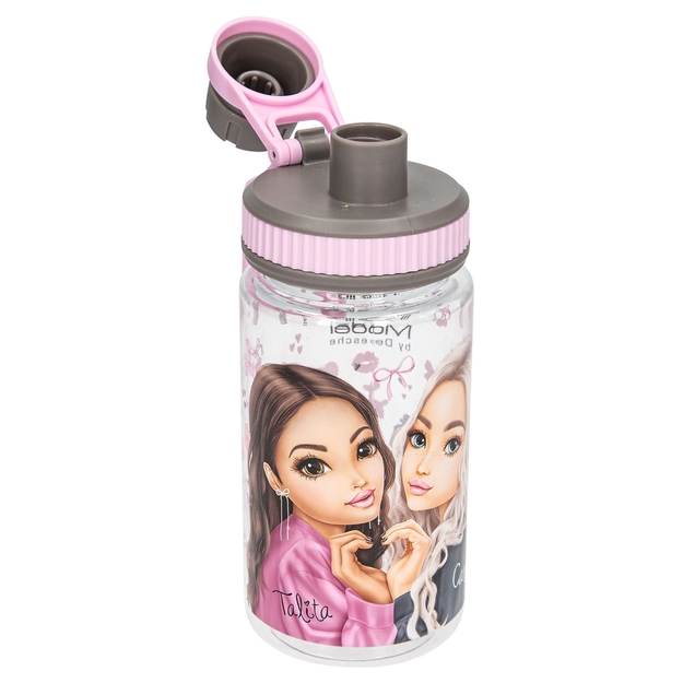 TOPModel - Drinking Bottle MY BFF - Cool Pink and Grey - 500 ml (413413)