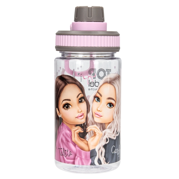 TOPModel - Drinking Bottle MY BFF - Cool Pink and Grey - 500 ml (413413)
