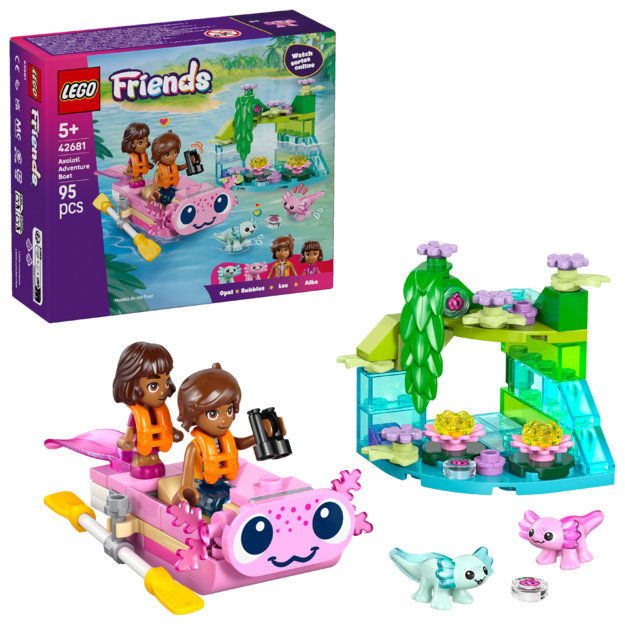 LEGO - LEGO Friends - Axolotl Adventure Boat (42681)