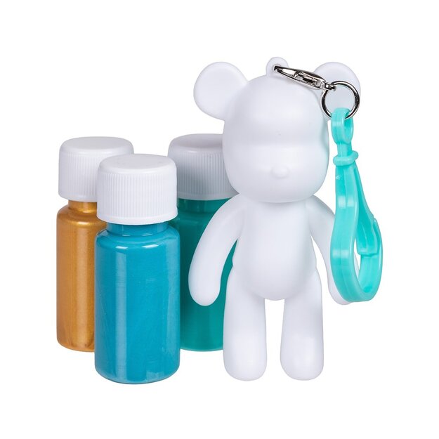 Pour Palz - DIY Paint Bear Keyring (33130154)