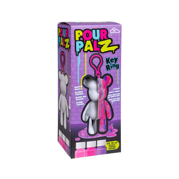 Pour Palz - DIY Paint Bear Keyring (33130154)