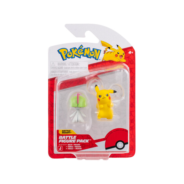 Pokémon - Battle Figure 2 pack - Ralts & Pikachu (PKW4059)