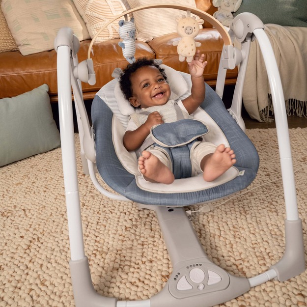 Ingenuity - Swing 'n Go Portable Swing - Chambray (IN-16925)