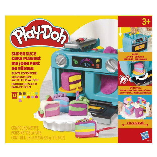 Play-Doh - Super Slice Cake Playset (G04975L0)
