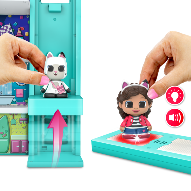 Tile Town - Gabbys Doll House Magnetic Tile playset (90343)