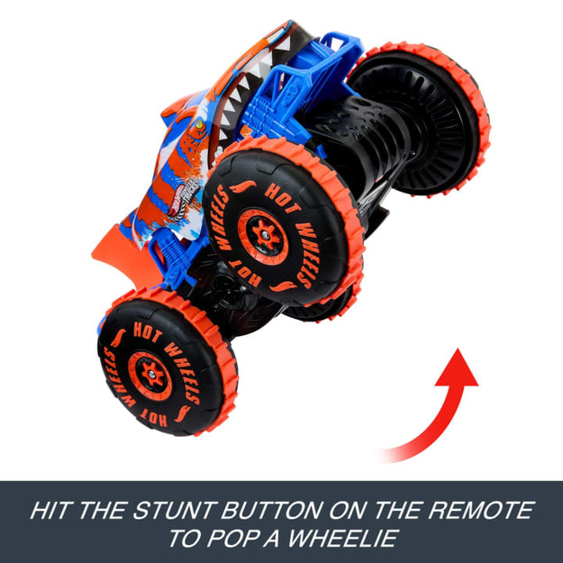 Hot Wheels - Monster Truck Tiger Shark Climber Remoted controlled