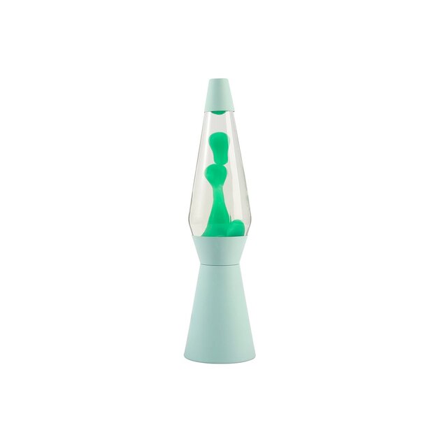 iTotal - Spaceship Lava Lamp - Pastel Green - 40 cm