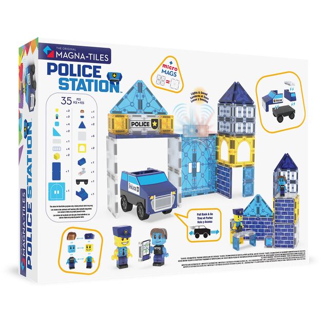 MAGNA-TILES - Police Station 36 pcs (90352)