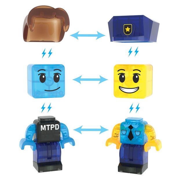 MAGNA-TILES - Police Station 36 pcs (90352)