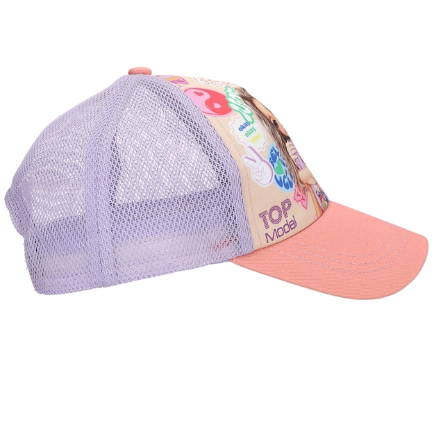TOPModel - Printed Cap GIRL POWER - Coral (413511)