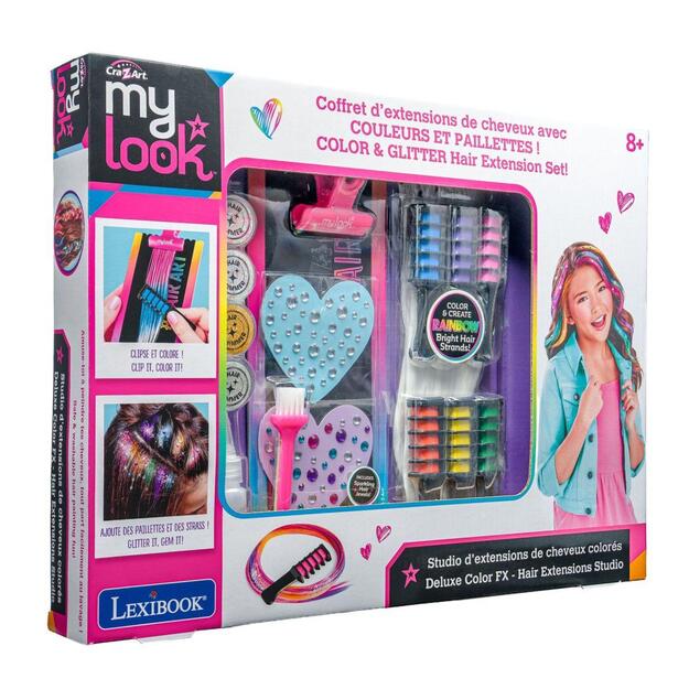 Cra-Z-Art - Deluxe Color FX - Hair Extensions Studio (CRSS11)