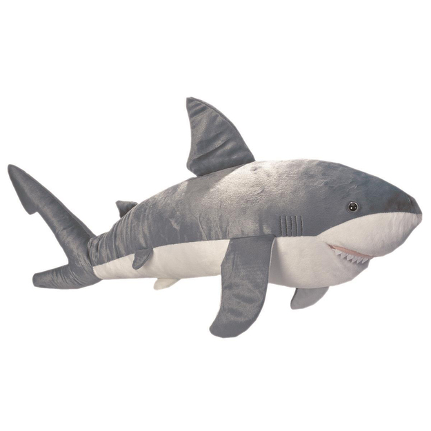 Wild Republic - Plush Toy Jumbo Cuddlekins 96cm Great White Shark (808049)