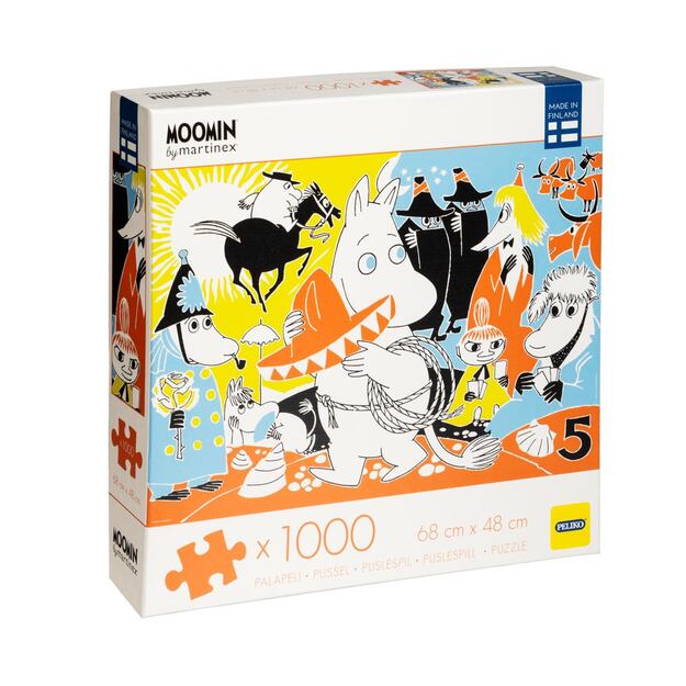 Moomin - Jigsaw Puzzle 1000 Pieces Comic Book Cover 5 (40855566)