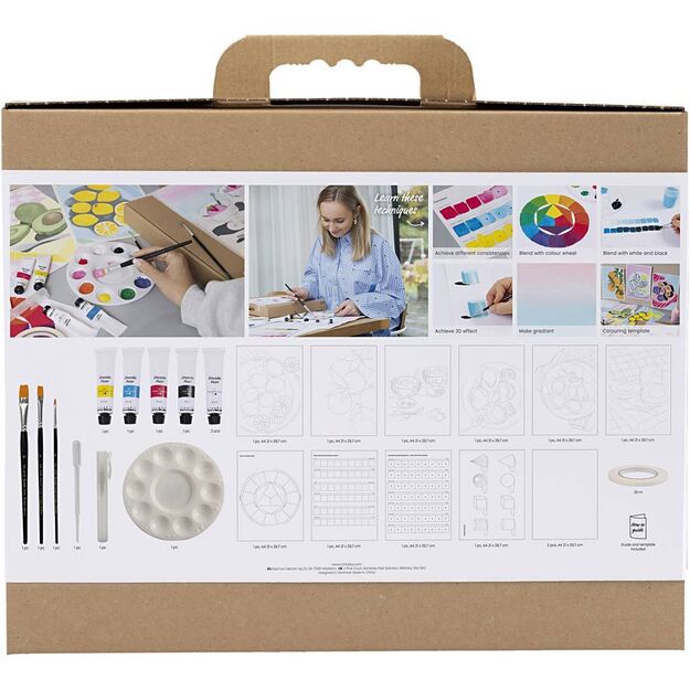 Starter Craft Kit Gouache - Paintings - assorted colours (977852)