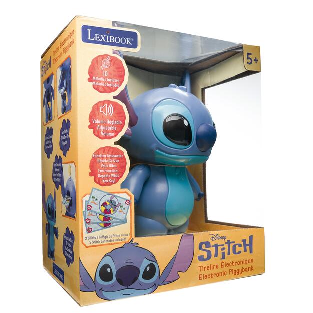Lexibook - Stitch electronic piggybank  (JG140D)