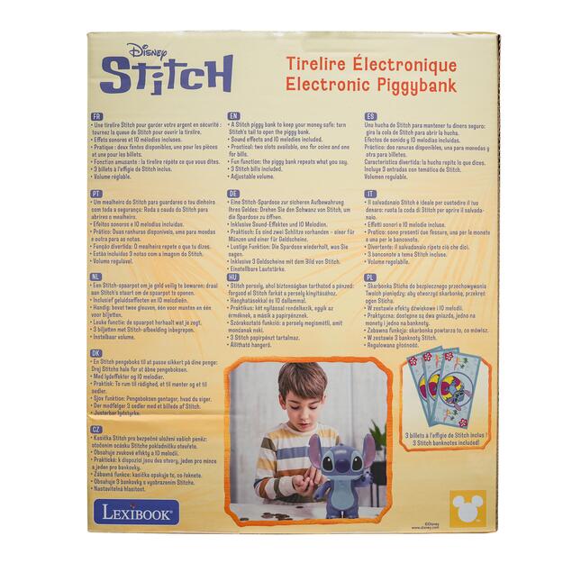 Lexibook - Stitch electronic piggybank  (JG140D)