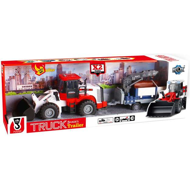 KLX - Bulldozer w/hanger, woods, friction, light & sound (534675)