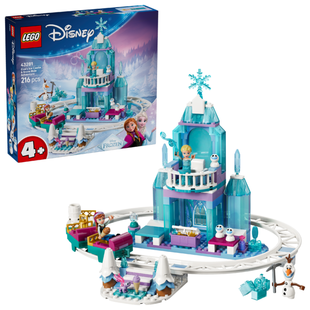 LEGO - Disney Princess - Elsa's Ice Castle & Snow Ride Adventure (43281)