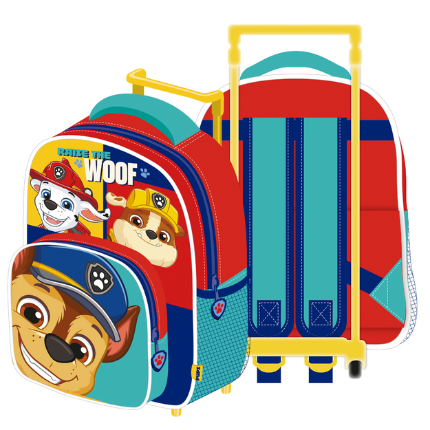 Paw Patrol - school bag trolley - 24 x 36 x 12 cm (PW17327)