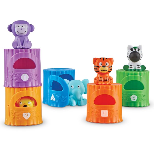 Learning Resources - Peekaboo Learning Jungle (LSP6815-SCA)