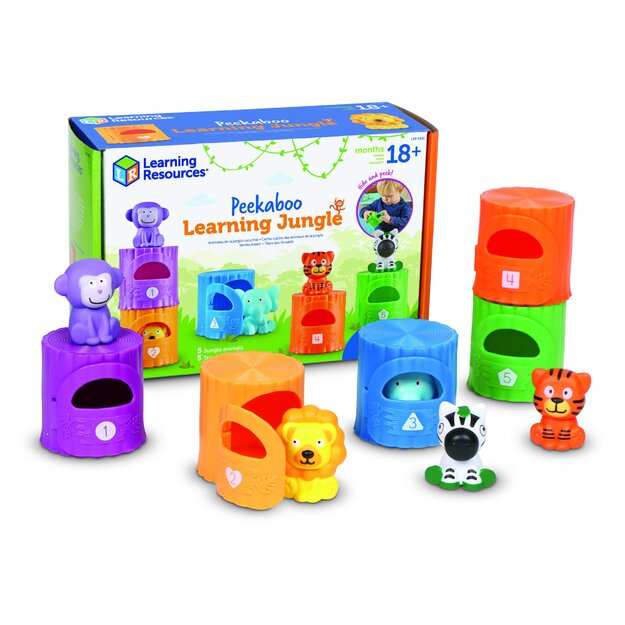 Learning Resources - Peekaboo Learning Jungle (LSP6815-SCA)