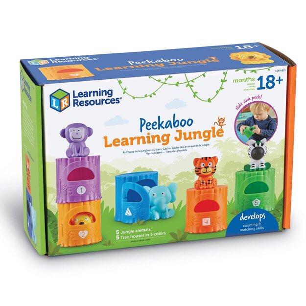 Learning Resources - Peekaboo Learning Jungle (LSP6815-SCA)