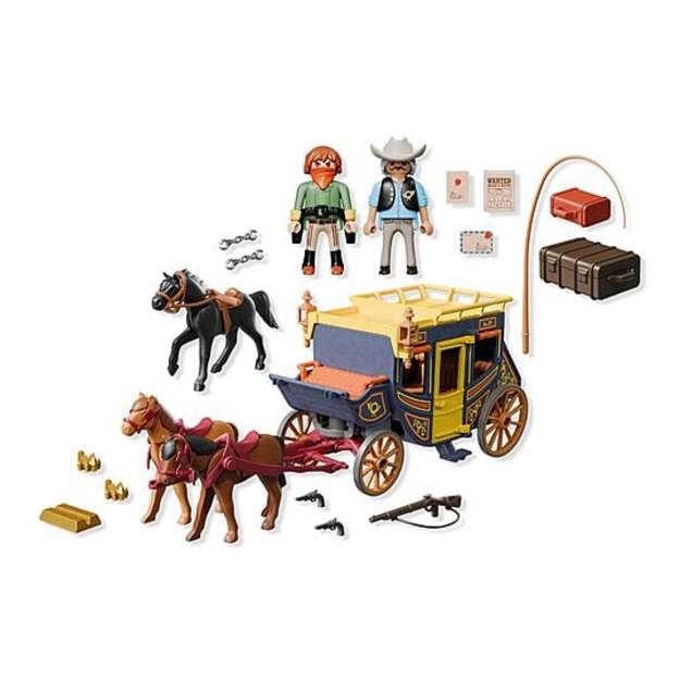 PLAYMOBIL - History: Wild West Stagecoach (71862)