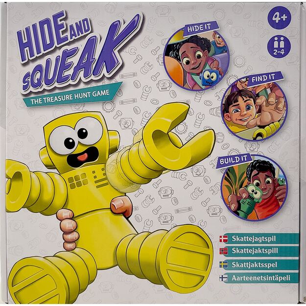 Hide & Squeak - Skattejagtspillet (Årets børnespil 2025)