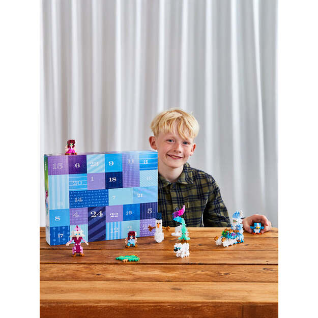 Plus-Plus - Advent Calendar: Santa’s Northern Lights Adventure (4337)