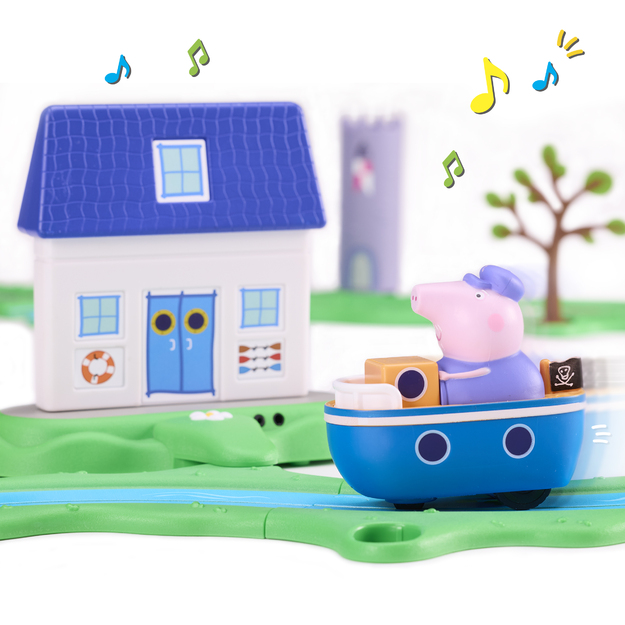 Peppa Pig - Whizz Around Bobbing Along Boat Trip (08345)