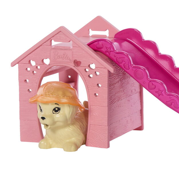 Barbie - Puppy Pool Party Aloha Blonde (JBF35)