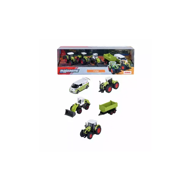 Majorette - Claas Farm 5 Pieces Giftpack (8503105002)