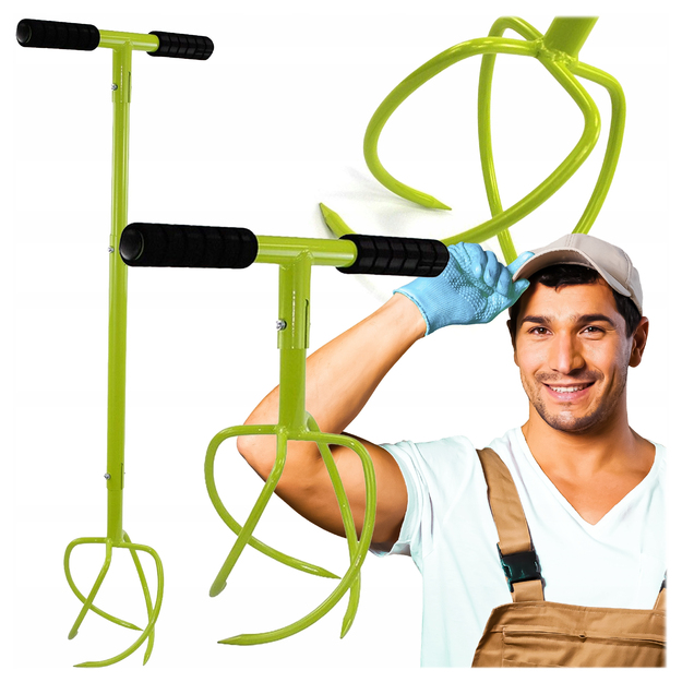 Rankinis kultivatorius Dirvožemio purentuvas Sodo ravėtojas Sodo aeratorius