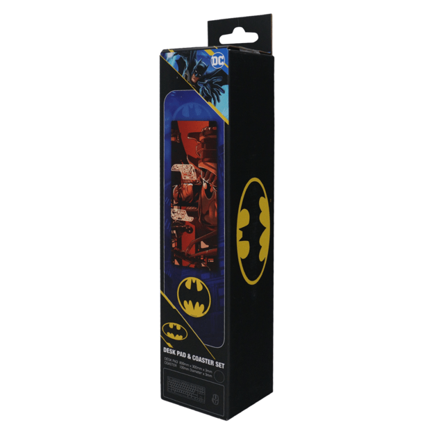 DC Batman Desk Pad & Coaster Set