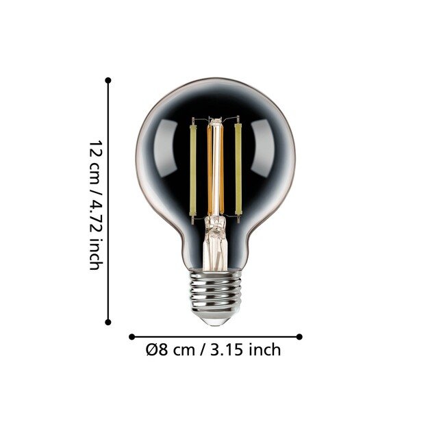 EGLO - E27 G80, clear - TW - Zigbee, Bluetooth 2