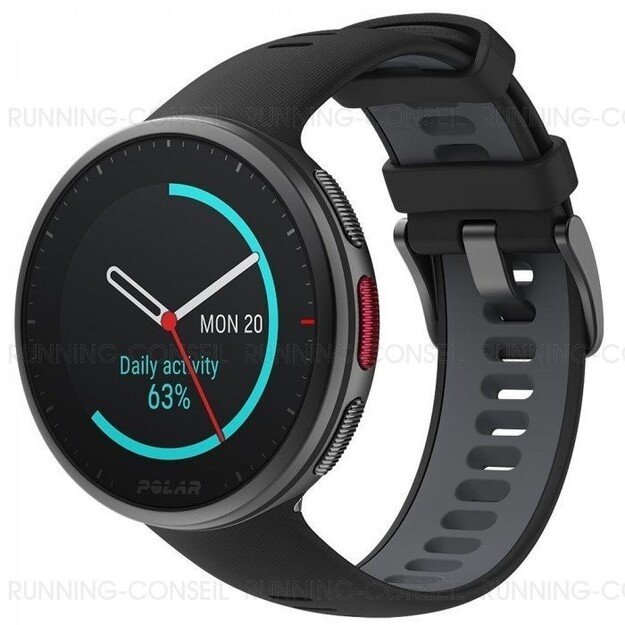 Polar - Watch Vantage V2 HR, Black (M/L)