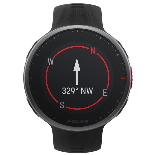 Polar - Watch Vantage V2 HR, Black (M/L)