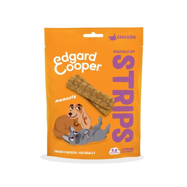 Edgard Cooper - Snuggle Up Dog Strips - 75 g