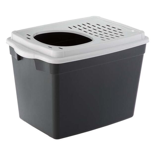 Ferplast - Litter Box Jumpy Black/White 38.8x57.5x39CM - (776.0060)