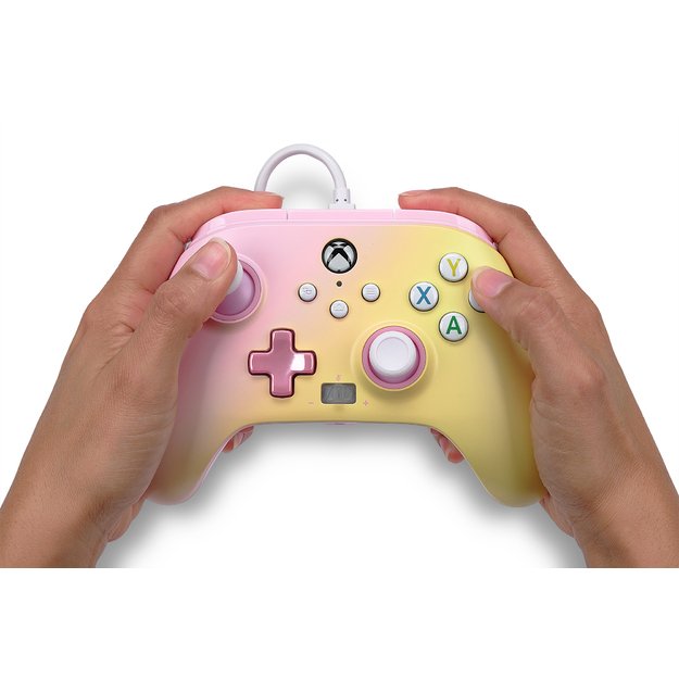PowerA Enhanced Wired Controller - Xbox Series X/S - Pink Lemonade 4