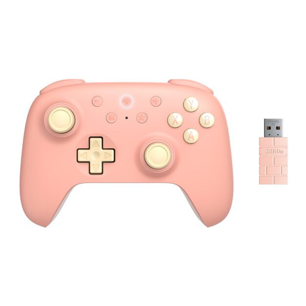 8BitDo Ultimate 2C Wireless Pad Peach 1