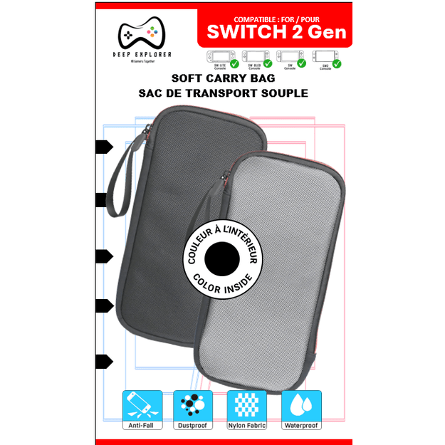 Deep Explorer - Soft Carry Bag Black 1