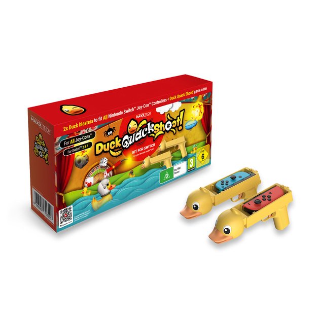 Maxx Tech Duck, Quack, Shoot! Kit for Nintendo Switch 2&1