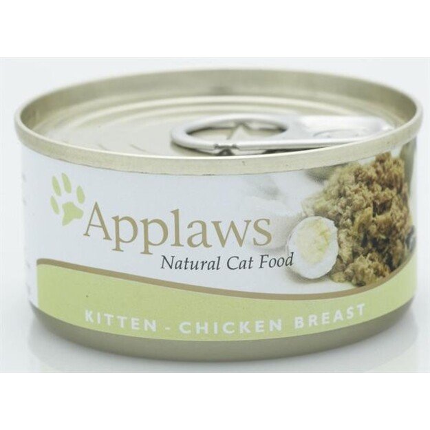 Applaws - Kitten - 24 x Wet Cat Food 70 g - Chicken breast and egg